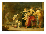 A Merry Party (Oil on Panel) Giclee Print