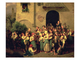 After School, 1844 (Oil on Canvas)