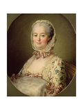 Portrait of the Marquise De Pompadour (1721-64) 1763 (Oil on Canvas)