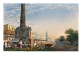 View of Writers Buildings from the Monument at the West End'