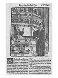 Apothecary's Shop, from 'Das Buch Der Cirugia' Published Strasbourg, 1497 (Woodcut)
