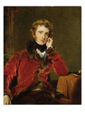 George James Welbore Agar-Ellis, Later 1st Lord Dover, C.1823-24 (Oil on Canvas) Giclee Print