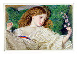Dreams, C.1861 (W/C, Bodycolour and Gum over Graphite on Card) (See 133888)