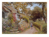 A Country Lane (W/C on Paper)