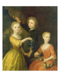 The Children of Councillor Barthold Heinrich Brockes (1680-1747) (Oil on Canvas)
