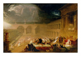 Belshazzar's Feast (Oil on Canvas)