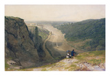 The Avon Gorge, Looking over Clifton, C.1820