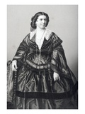 Madame Anna Bishop (1810-84) Engraved by D.J. Pound from a Photograph