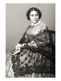 Madame Caroline Marie Felix Miolan-Carvalho (C.1827-95) Engraved by D.J. Pound from a Photograph