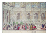 The Masked Ball at the Galerie Des Glaces on the Occasion of the Marriage of the Dauphin Giclee Print