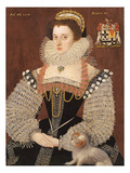 Frances Clinton, Lady Chandos (1552-1623) 1579 (Oil on Panel)