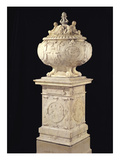 Funerary Urn Containing the Heart of Francois I (1494-1547) 1556 (Marble)