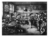 The Court of Equity or Convivial City Meeting, 1779 (Mezzotint)