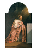 St. Charles Borromeo (1538-84) (Oil on Canvas)