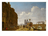 The Emperor Napoleon Visiting the Market for Eau-De-Vie on the Quai Bercy on 8th February 1811
