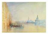 Venice, the Mouth of the Grand Canal, C.1840 (W/C on Paper)