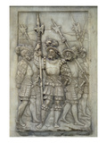 Halberdiers, Detail from the Tomb of Francois I and Claude De France, Commissioned in 1548 (Marble)