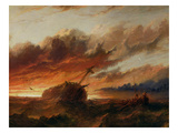 Shipwreck, C.1850 (Oil on Canvas),