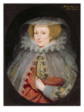 Catherine Killigrew, Lady Jermyn, 1614 (Oil on Panel)