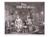 A Harlot's Progress, Plate Iii, from 'The Original and Genuine Works of William Hogarth'