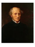 John Stuart Mill, 1873 (Oil on Canvas)