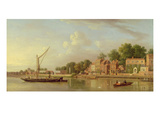 The Thames at Twickenham, C.1760 (Oil on Canvas)