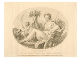 Earth, Engraved by Francescco Bartolozzi (1727-1815) Published London, 1803 (Litho)