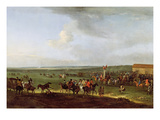 The Round Course at Newmarket, Preparing for the King's Plate, C.1725 (Oil on Canvas)