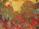 The House Seen from the Rose Garden, 1922-24 (Oil on Canvas)