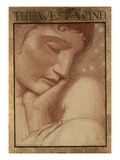 The Four Winds - the West Wind, 1903 (Coloured Chalks on Paper)