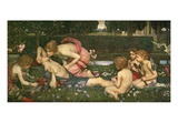 The Awakening of Adonis, 1899 (Oil on Canvas)