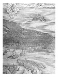 Grande Pianta Prospettica - Venice, C.1500 (Engraving) (Middle Section)