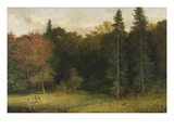 Startled Foresters, 1874 (Oil on Canvas)