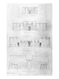 Restoration of the Temple of Ramases II at Thebes, Drawn and Measured by F. Avondale