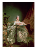 Madame De Pompadour, 1763-64 (Oil on Canvas)