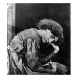 Jane Morris, Posed by Dante Gabriel Rossetti, 1865 (Albumen Print)