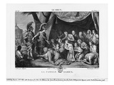 The Family of Darius before Alexander the Great (Etching)
