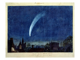 Donati's Comet, 1858 (W/C on Paper) Giclée-Druck