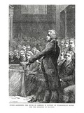 Burke Addressing the House of Commons in Support of Wilberforce