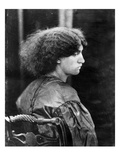 Jane Morris, Posed by Dante Gabriel Rossetti, 1865 (Albumen Print)