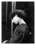 Jane Morris, Posed by Dante Gabriel Rossetti, 1865 (Albumen Print)