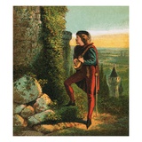 Blondel at Richard's Prison