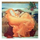 Flaming June, C.1895 (Oil on Canvas),