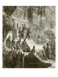 The King of Babylon Receiving Jehoiachin after His Release from Prison