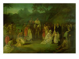 The Cession of Matavi by the High Priest of Tahiti