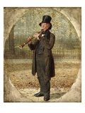 The Wandering Minstrel, 1858 (Oil on Panel)