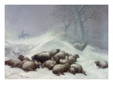 Under the Shelter of the Shapeless Drift, January 18th 1881 (Oil on Canvas)