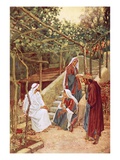 Jesus Resting at Bethany at the House of His Friends