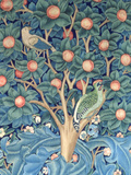 The Woodpecker Tapestry, Detail of the Woodpeckers, 1885 (Tapestry)