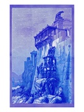 Geese of the Capitol, Iilustration from 'History of Rome' by Victor Duruy, Published 1884